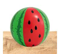 Générique Balle de Pastèque pour Piscine - Boule de Plage PVC Géante de 75 cm,Gonflable Hawaïen pour Plage - Pique-Nique Anniversaire Fête en