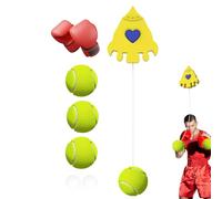 Générique Balle De Réaction De Boxe, Réflexes De Automatiques De BoxeSuspendus, Entraîneur avec Attaches Robustes À Crochets Et Boucles, BallesDe Tennis, Entraînement