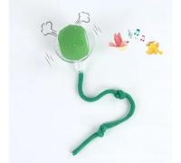 Générique Balle électrique Intelligente, Auto-Roulant interactif pour Chat - Balle Automatique Mobile Rechargeable interactif avec Un Son d'oiseau stimule l'instinct de Chasse chez Les Chats. (Vert)