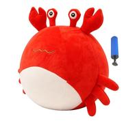 Générique Balle Gonflable | 35 cm Un Animal Coussin Mignon avec Pompe à Air | Jouets Gonflables Doux en Peluche - pour Garçons Filles de 1 à 5 Ans Chambre Maison Crèche
