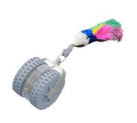 Générique Balle Interactive Chat - Boule Intelligente Mobile | Jouet félin Malin Contre Ennui, activité corporelle, Dressage, éveil sensoriel, 5,3x7cm