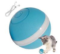 Générique Balle Interactive pour Chat | Jouet Interactif Intelligent Sautant | Balle Évite-Obstacles pour Chiens avec Lumière LED | pour Chaton Chien Animal De Compagnie Exercice Divertissement Jeu