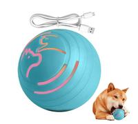 Générique Balle Interactive pour Chat - Jouet Rebondissant pour Chiot,Balle Rebondissante pour Chat,pour Stimulation Mentale Anti-Ennui Entraînement Exercice Enrichissement Intérieur