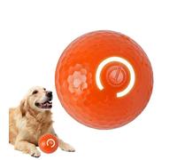 Générique Balle Interactive pour Chiens,Boule Automatique Mobile - Jouets Interactifs Incassables Lumineux Anti-Ennui pour Chiots et Chiens de Taille Moyenne à Grande