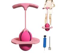 Générique Balle sautante d'équilibre avec poignée et Pompe, bâtons de Pont à Forte adhérence, balles rebondissantes, Jeux de Saut, bâton Bouncy pour garçons Filles