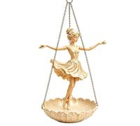 Générique Ballerina Planter - Resin Ballet Dancer Flower Pot