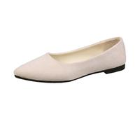 Générique Ballerines Femme Confortable Slip-Ons Plat Ballerines Classiques pour Femme Ballerines à Talon Plat - Bout Arrondi - Grandes Pointures du 35 au 43