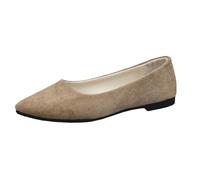 Générique Ballerines Femme Confortable Slip-Ons Plat Ballerines Classiques pour Femme Ballerines à Talon Plat - Bout Arrondi - Grandes Pointures du 35 au 43
