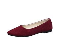 Générique Ballerines Femme Confortable Slip-Ons Plat Ballerines Classiques pour Femme Ballerines à Talon Plat - Bout Arrondi - Grandes Pointures du 35 au 43