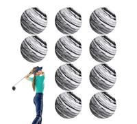 Générique Balles De Golf Souples pour L'Entraînement,10 Balles d'exercice en Mousse - Équipement D'Échauffement pour Juniors Débutants Amateurs Seniors en Arrière Cour Practice Et Parcours