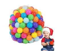 Générique Balles de Jeu, 50 Pièces Réutilisables, Balles Anti-Stress de 7 cm, pour Anniversaire Fête Déco Bac à Tente Jeu