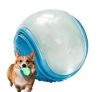 Générique Balles Lumineuses pour Chiens,Jouets interactifs Qui couinent en Caoutchouc - Balles Interactives pour Chien | pour réduire l'ennui, à la Maison, au Jardin, en Voyage, à