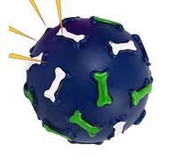 Générique Balles Squeaky pour Chien,Jouet à Mâcher pour Chiot Motif Os | Jouets de Mastication pour Petits Chiens | pour Les Amoureux d'animaux et Propriétaires, Utilisable en Appartement, Maison,