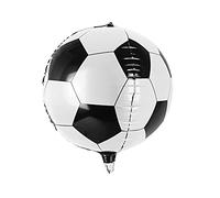 PartyDeco Ballon de foot aluminium 40 cm