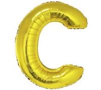 Generique - Ballon Aluminium Géant Lettre C doré 1m doré G