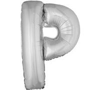 Generique - Ballon Aluminium Géant Lettre P Argenté 1m argent G