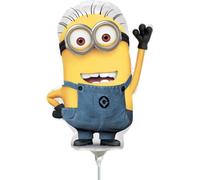 Generique - Ballon aluminium Minions Dave 32 cm