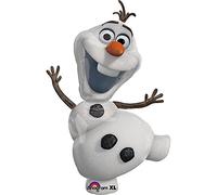 Ballon Aluminium Olaf Reine Des Neiges Multicolore