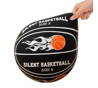 Générique Ballon De Basket Silencieux - Ballon De Basket Silencieux, Durable Et sans Bruit | Matériau en Polyuréthane Dribble Silencieuxx pour Une Expérience De Jeu Paisible, Anniversaire, Pâques