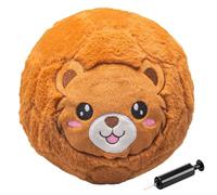 Générique Ballon de Foot Indoor,Mousse Douce Élastique Apprentissage Ludique,Ballon en Peluche Silencieux pour - Fête Anniversaire École Maison Salon