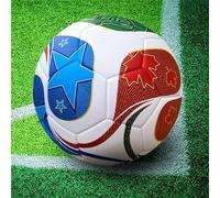 Générique Ballon de Football Coupe du Monde 2026, Taille 5, Drapeaux des Pays 2026, Durable et Parfait pour l'entraînement, Les Supporters et Les collectionneurs, idéal pour Tous Les Niveaux (01#)