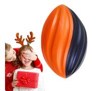 Générique Ballon De Rugby pour De 5 Pouces - Jouet De Football en en Éponge À Lent | Petit Ballon De Football Souple pour, 15x10x8cm, Pratique D'entraînement, Rouge, Orange, Vert,