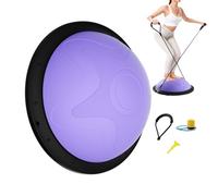 Générique Ballon d'équilibre Fitness | équipement de stabilité à Demi-sphère | Planche d'équilibre à Ballon pour Le Core - pour Le Fitness Hommes Femmes Famille Maison Yoga Salle de Sport Studio