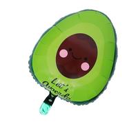 Générique Ballons D'anniversaire Ensemble de 5 Motif Avocat Vert Ballons en Aluminium Résistants et Réutilisables Anniversaire et pour Décoration de Fête