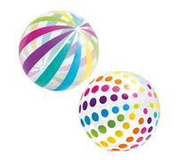 Générique Ballons de Plage - Ballon Gonflable géant coloré en PVC de 50 cm pour | Jouets de Plage Amusants | Jeux de Piscine interactifs été Nageur Jardin Anniversaire Plaisir dans l'eau