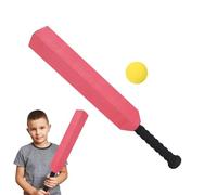 Générique Ballstumpfschläger-Set für Kinder - Lernfähiges Übungs-Schlägerballspiel | Weiches Schläger- und Ball-Set mit Stümpfen für Kleinkinder, Eltern-Kind-Aktivitäten, Garten, Freizeit und Schule