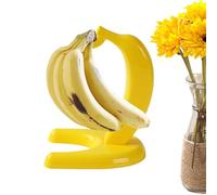 Générique Banana Display Stand, Banana Stand Holder, Creative Countertop Banana Holder, Creative Banana Holder, Banana Hanger for Kitchen, Food Grade Banana Stand Rack Sturdy for Kitchen Home