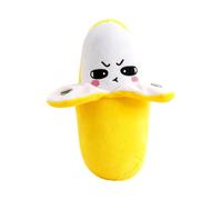 Générique Banana Fruit Beat Talking Plush Toy Recording Interactive Pear Learning Speech Toy Musical Plush with Voice Recording Sensor Kids Educational Ţoy