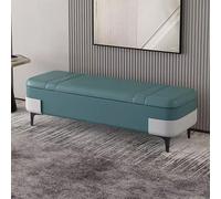 Générique Banc à Chaussures d'entrée, siège rembourré, Long Banc, Banc de Rangement en Similicuir pour Armoire de Chambre à Coucher, Placard, canapé, Repose-Pieds