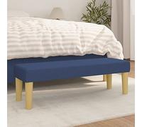 Générique Banc Bleu 100x30x30 cm Tissu,Meubles,Bancs,Bleu,4.9 KG,346658