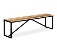 Générique Banc Bois de manguier Massif 160x35x45 cm,Meubles, Bancs, Bancs coffres, Brun (Poids 17.59KG)