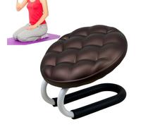 Générique Banc De Méditation Prière,Siège à Genoux pour Yoga, Méditation et Prière | Accoudoir Ergonomique avec Coussin Confortable pour Débutants Yoga Lecture Zen Bureau Séniors Détente