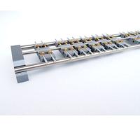 Générique Banc d'essai pour locomotives Train Electrique Vapeur échelle HO-00 1:87 Banc de Test Train Miniature M2R(40 Chariots)