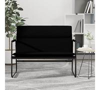 Générique Banc Noir 100x64x80 cm Similicuir,Meubles,Bancs,Noir,13.65 KG,351366