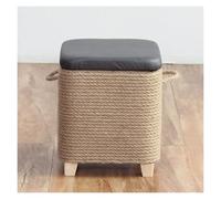 Générique Banc Ottoman De Rangement en Cuir, Coffre, avec for Salon Et Chambre À Coucher, Robuste Stable(Color2)