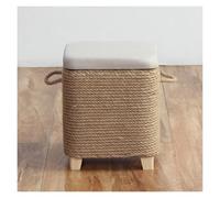 Générique Banc Ottoman De Rangement en Cuir, Coffre, avec for Salon Et Chambre À Coucher, Robuste Stable(Color1)