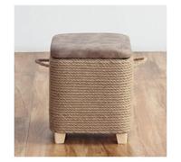 Générique Banc Ottoman De Rangement en Cuir, Coffre, avec for Salon Et Chambre À Coucher, Robuste Stable(Color4)