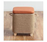 Générique Banc Ottoman De Rangement en Cuir, Coffre, avec for Salon Et Chambre À Coucher, Robuste Stable(Color3)
