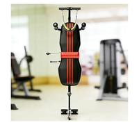 Générique Banc pour Étirement Et Traction Cervicale, Table Portable De Massage Et D'inversion Jusqu'à 150 Kg Les Jambes Et Poignées Ergonomiques Traction pour Soulager Le Dos Bossu