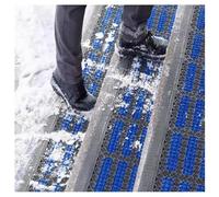 Générique Bande de roulement d'escalier, escalier antidérapant et escalier extérieur, Pack de marches d'escalier extérieures antidérapantes (11/14 Pouces)(Color2,35x215cm/13.8x84.6in)