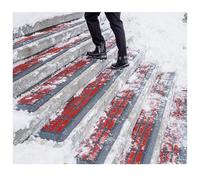 Générique Bande de roulement d'escalier, escalier antidérapant et escalier extérieur, Pack de marches d'escalier extérieures antidérapantes (11/14 Pouces)(Color1,35x215cm/13.8x84.6in)