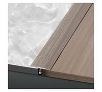 Générique Bande de Séparation de Sol en T Motif Grain de Bois pour Joints de Sol Stratifié Et Transitions de Porte (Longueur 90 cm) (Naturel 2 cm X 90 cm)