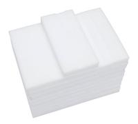 Générique Bande Éponge Autocollante Blanche pour Masque, 50pcs, Mousse Fine Trous Respirants, Accessoire de Protection pour Femme Adulte