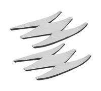 Générique Bande Insonorisante Auto-adhésive 2 Cm pour Tuyaux 110 Mm, Isolation Phonique pour Coudes de Plomberie, Coussin Antibruit Noir, Kit 2 Pièces Cuisine et Salle de Bain