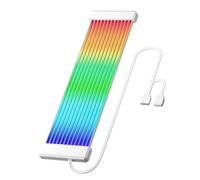 Générique Bande LED | Décor de boîtier PC en silicone néon - Cache de câble PC pour carte mère, pour carte, ordinateur, moniteur GPU, salle de jeux, bureau, technologie, amateurs, streamers