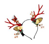 Générique Bandeau À Cornes De Renne,Accessoire de Tête pour Femmes | Bandeaux Oreilles D'Animal - Pour Le Cosplay, Les Cérémonies, La Fête, Le Mariage, L'Anniversaire, Pour Les Femmes Et Les Filles